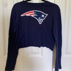 Cropped Patriots Long Sleeve